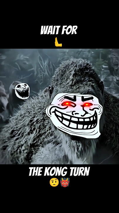 Kong tore it right in the middle|🤯👹|#shorts#trollfaceedit#kong#godzillaxkongthenewempire#monster