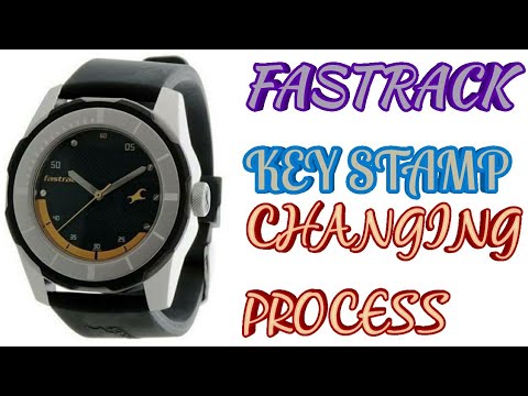 Watch Repair Process - How to change the key stamp?