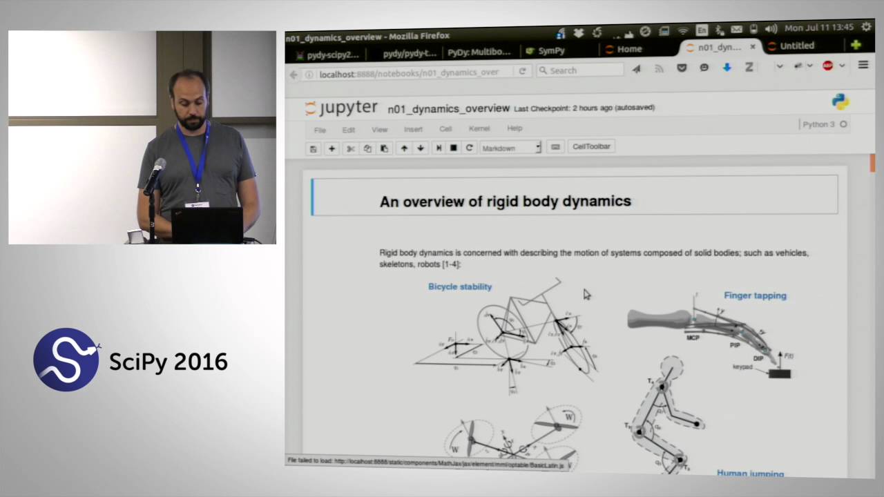 Image from Simulating Robot, Vehicle, Spacecraft, and Animal Motion w/ Python Advanced