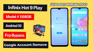 Infinix Hot 9 Play frp bypass || Infinix X680B google bypass without PC