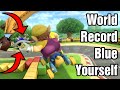 World record mario kart 8 deluxe  blue yourself in 34867