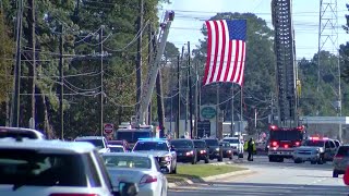 Procession held for sailor killed in Pensacola NAS shooting