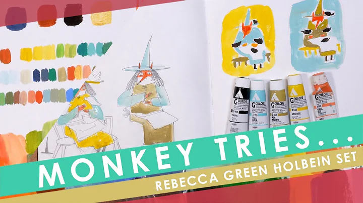 Monkey Tries the Rebecca Green Holbein set | Witch...