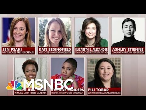 Biden Hires All-Female WH Communications Team | Morning Joe | MSNBC