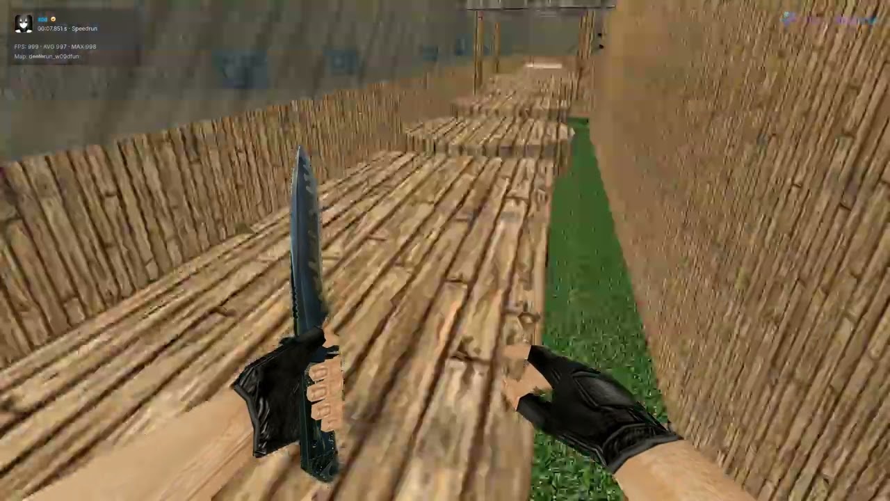 deathrun_w00dfun — 0:07.851 World Record [Speedrun] FPS: 999 by xdd | CS 1.6 [iwannabepro.com]