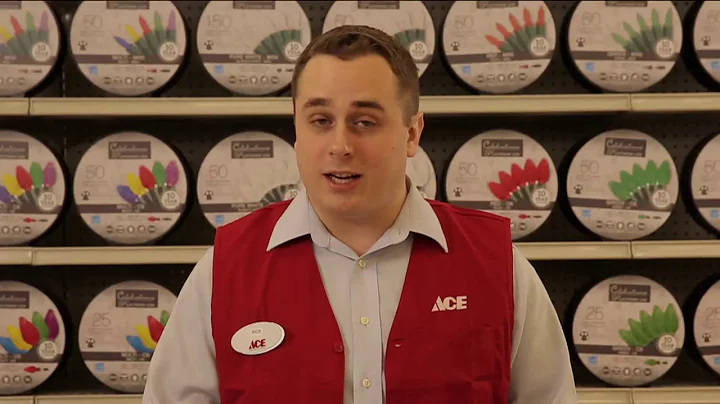 Ace Hardware 2016 Celebrations Platinum LED Light Set Video