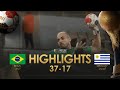 Highlights: Brazil - Uruguay | Main Round | 27th IHF Men's Handball World Championship | Egypt2021