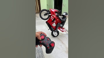 RC Self Balance Bike🔥🔥 #rcbike #shorts #bike #remotecontrol
