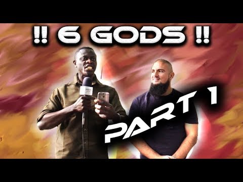 Speakers Corner !! Muhammad Tawheed vs Mike (6 Gods !!) PART 1