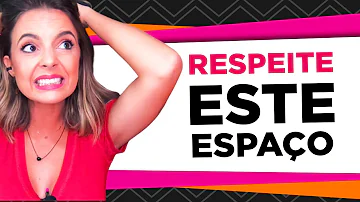 Quando elas querem um espaço?