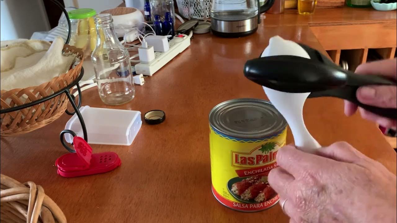 How to use your tupperware can opener. YouTube