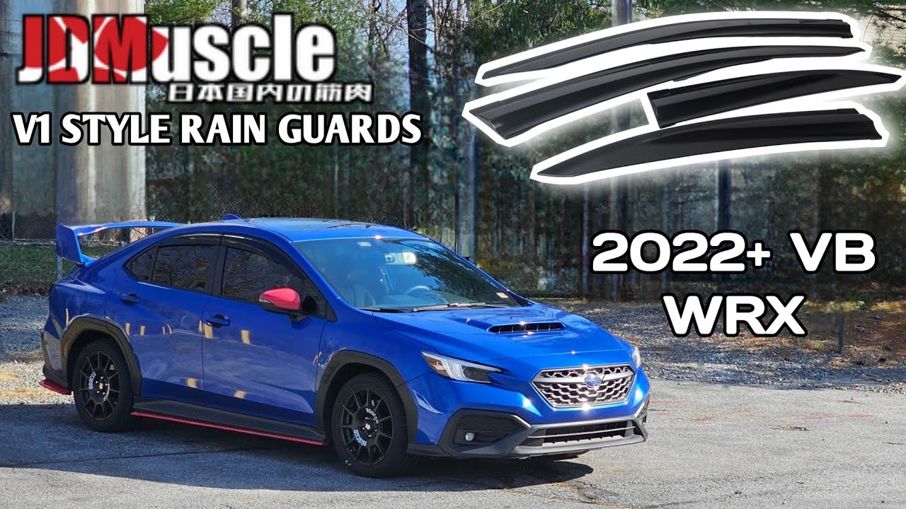 2022 Wrx Rain Guards