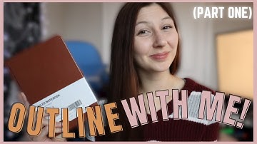 outlining & brainstorming my novel // moodboard, YT playlist & more! // pt 1