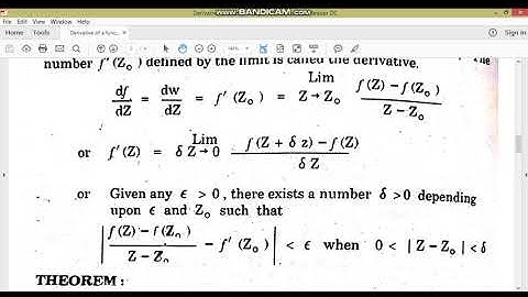 Derivative of a function//Complex analysis//M.Adnan Anwar
