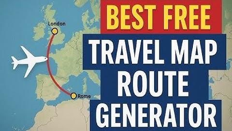 Best FREE Travel Map Route Generator! | MapAnimationMaker.com for YouTube, Vlogs & Travel Videos