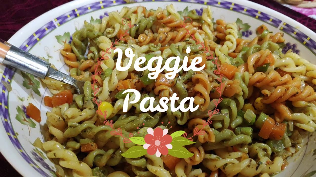 Veggie Pasta Recipe - Kids friendly - From Vadhana's Kitchen - YouTube