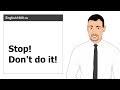 Повелительное наклонение (Stop! Don't do it!) | Английский 1000