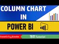 How to create a Column Chart in Power BI | Power BI Tutorials for Beginners | By Jitendra Kumar