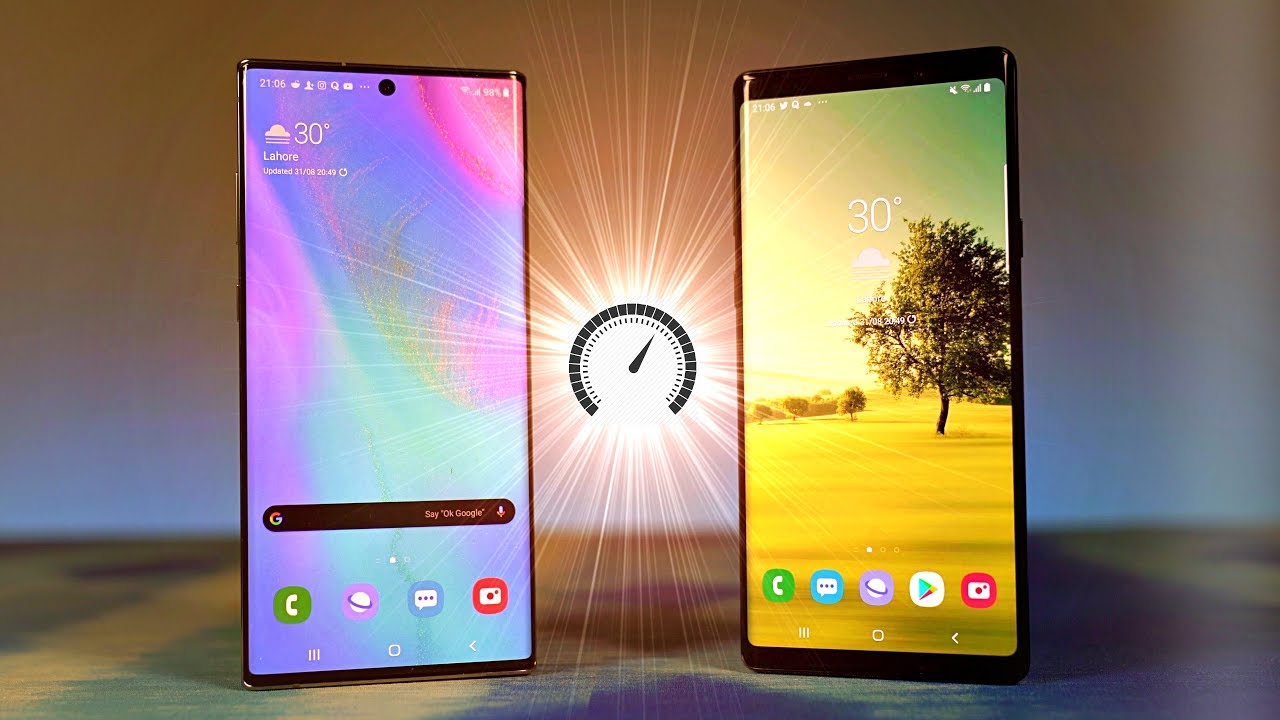 Galaxy Note 10+ 5G vs Note 9 Speed Test, Battery & Cameras! 