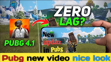 PUBG & BGMI 4.1 Update – New Features, Lag Fix, Frosty Theme #pubgmobile✅✅ #pubgvideos  #bgmivideos 