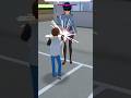 little boy fight with police women || sakura school simulator || #sakuraschoolsimulator #curtoon