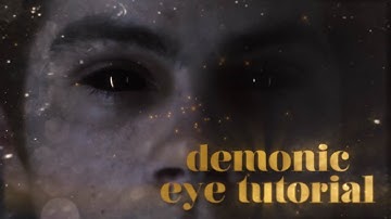 after effects | demonic eyes tutorial