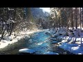 ❄Beautiful Snow Scene - Winter Scene - Relaxing Piano Sleep Music: Meditation, Spa Music &amp; Study 100
