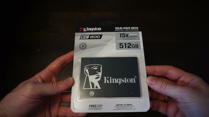 Kingston KC600 SATA SSD 1TB 2.5”