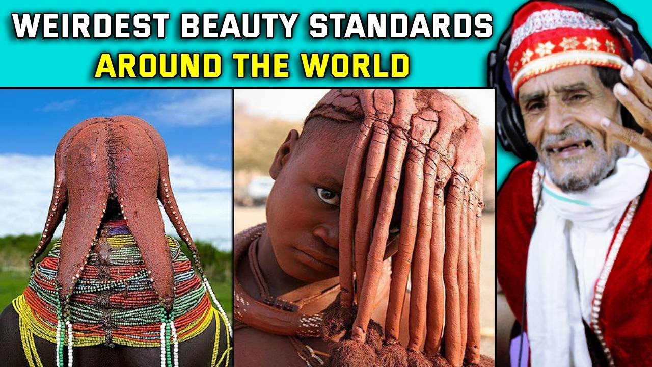 Villagers reactions to strange beauty trends from different cultures ! Tribal People React To