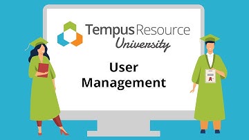 User Management in Tempus Resource