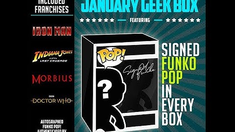 Unboxing the January 2022 BAM Geek Box