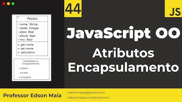 Curso de JS Aula 44 JS OO Atributos e Encapsulamento public private protected