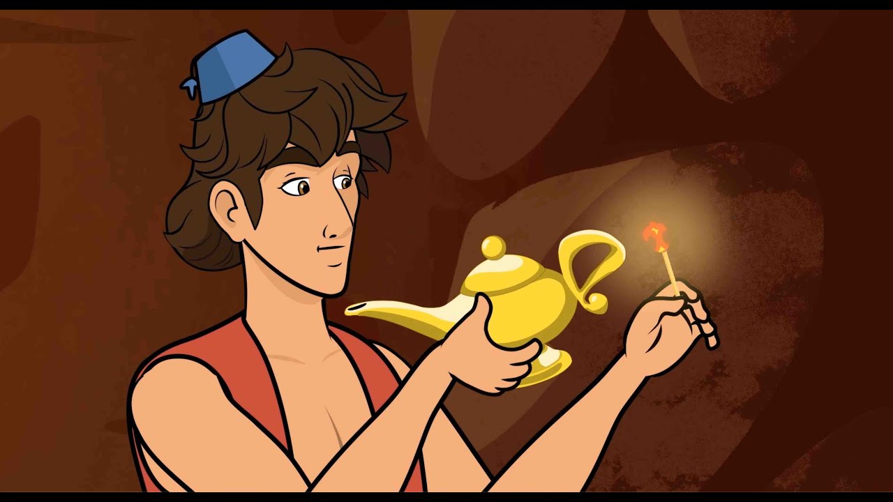 Aladin et la Lampe Merveilleuse  Conte  Dessin Anim avec lesptitszamis