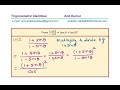 Trigonometric Identity (1 + sin x)/(1 - sin x) = (sec x + tan x)^2 CBSE 10