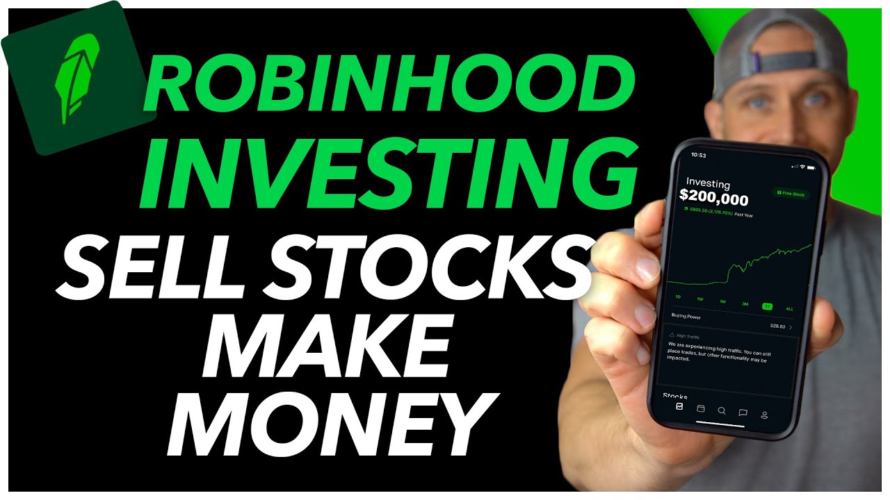 How To Sell Stocks On Robinhood Investing App YouTube