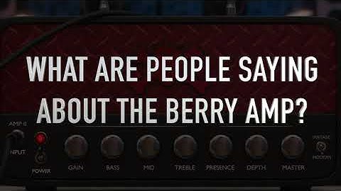 What are people saying about the Berry Amp?
