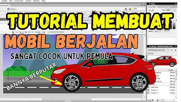 Tutorial Cara Membuat Animasi Mobil Berjalan Di MACROMEDIA FLASH 8