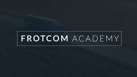 Frotcom installation for TAPA certification