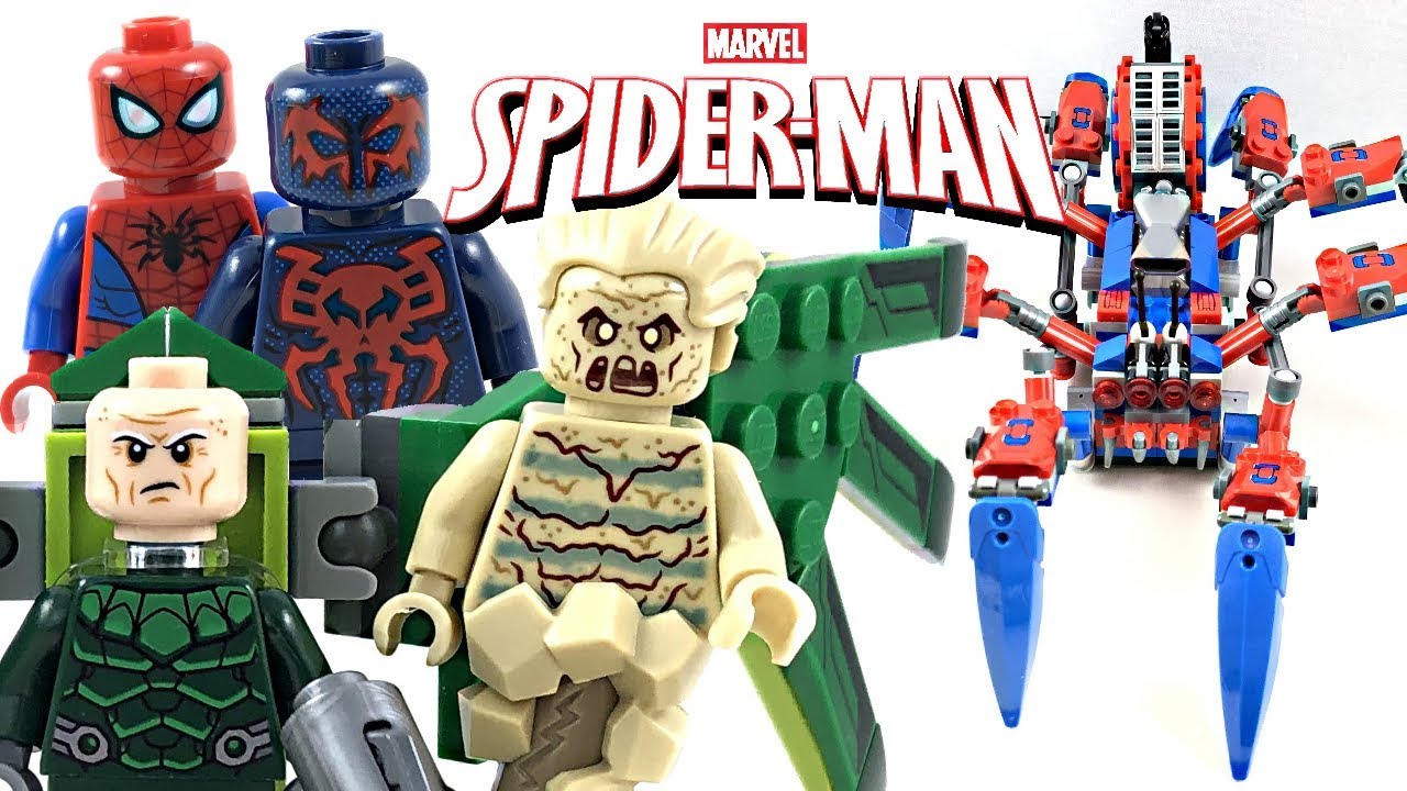 lego spiderman sandman set