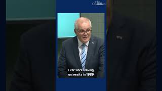 In his final speech in parliament today, Scott Morrison worked in Taylor Swift song titles.