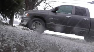Alpena Michigan Weather!! Hail, Rain And Slush!! John Picker 2017