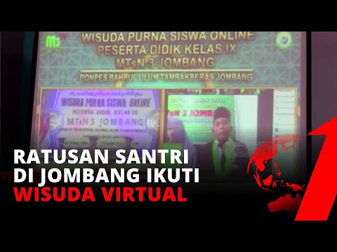 Ratusan Santri di Jombang Mengikuti Wisuda Kelulusan Secara Virtual | tvOne