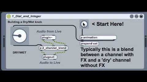 M4L Hacknight Tutorial - Basic Dry/Wet Knob - Part 1