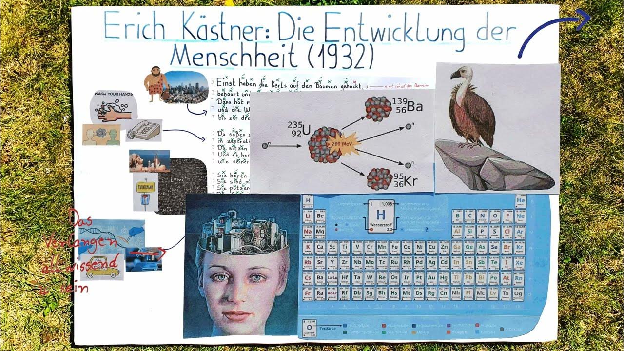 Die Entwicklung Der Menschheit Erich Kästner Erich Kästner - Die Entwicklung der Menschheit - Projektarbeit - YouTube