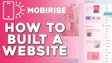 How to Build a Website With Mobirise 2023 | Mobirise Website Step by Step
