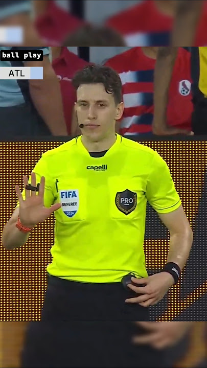 When MLS Referee StepUp as main Character