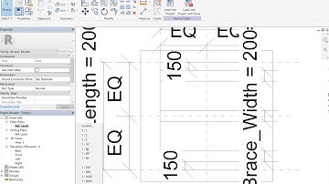 Revit Families Tutorial Video 5: Face Based Parametric Families for Plywood Formwork
