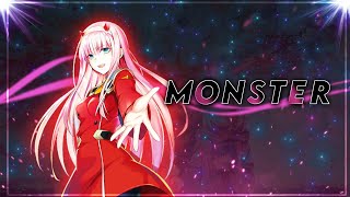 Monster - Zero two [AMV/Edit] Am