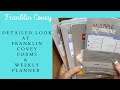 2021 FRANKLIN COVEY CLASSIC INSERTS- UP CLOSE LOOK AT FORMS &  5 CHOICES WEEKLY PLANNER