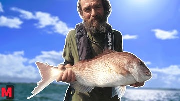 Catching Beauty of a Snapper! - Halco Octoskirt #1